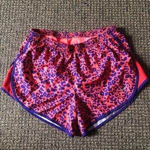 Cheetah print Nike shorts